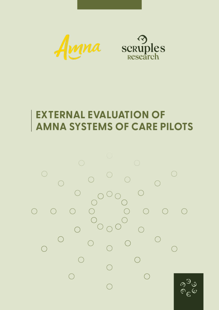Amna-External Evaluatıon Of Amna Systems Of Care Pilots