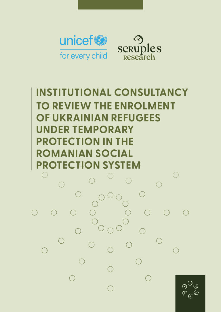UNICEF-Institutional Consultancy to Review the Enrolment of Ukrainian Refugees Under Temporary Protection in the Romanian Social Protection System